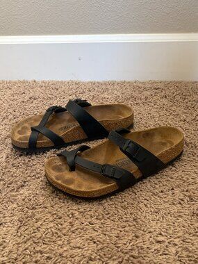 Birkenstock Mayari Black Size 38 Regular/Wide